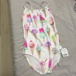 NWT NEXT brand  Girls sz 10 super cute  swimsuit .